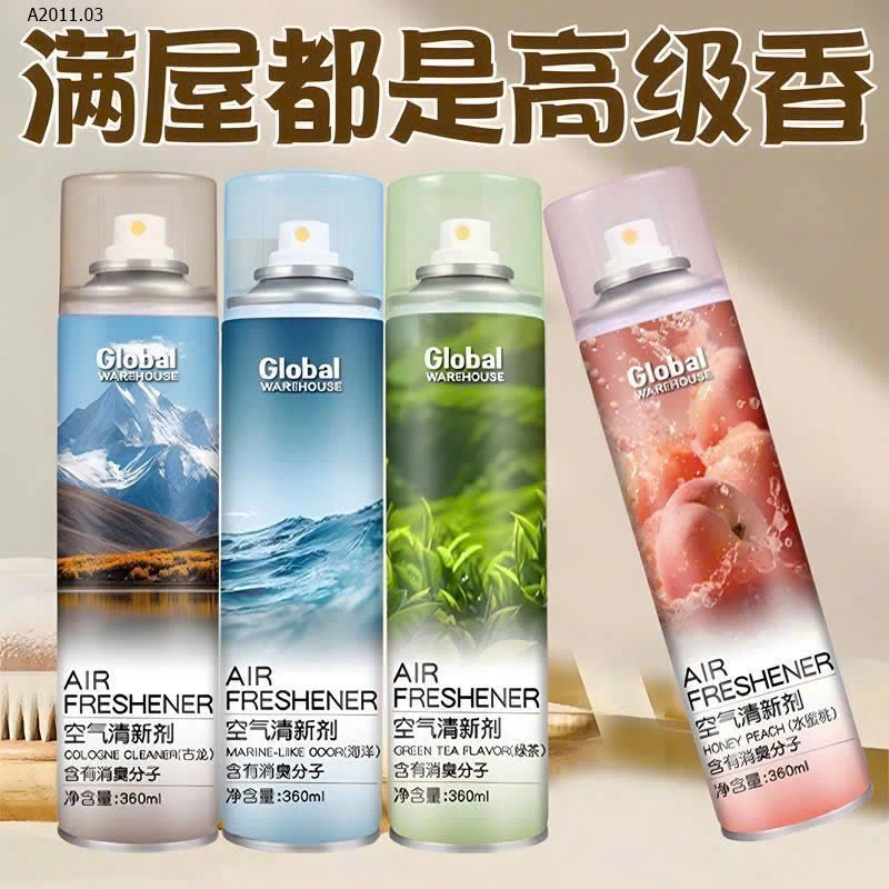 XỊT TOILET- sỉ 130k/set 4 chai mix