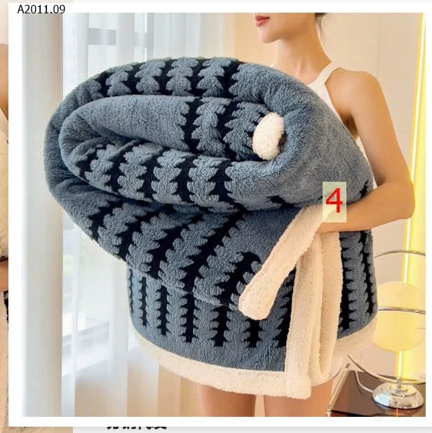 CHĂN LÔNG CỪU CAO CẤP 2m*2m3 - sỉ 245k  