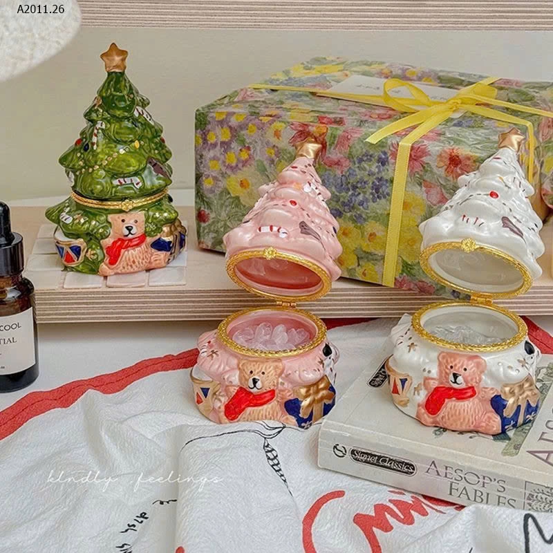 Đá khuyếch tán tinh dầu hình cây thông - sỉ 185k