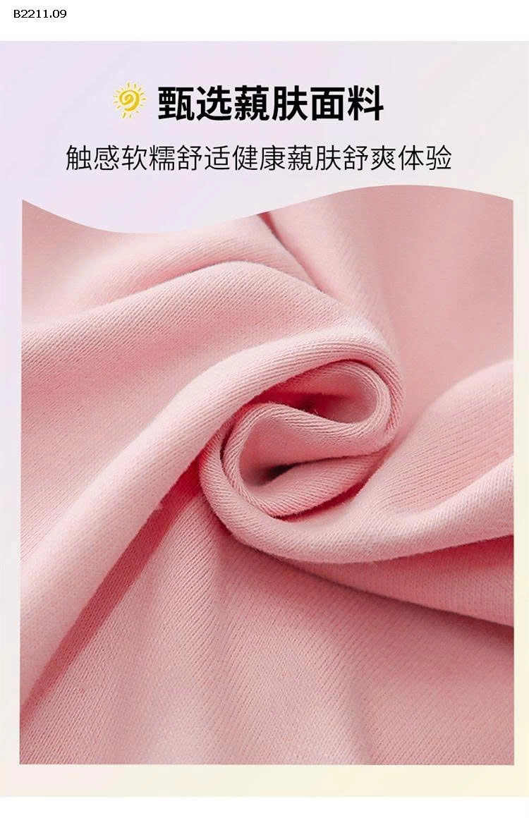 Bộ áo nỉ ren cho bé gái phong cách hàn quốc - giá sỉ 275k