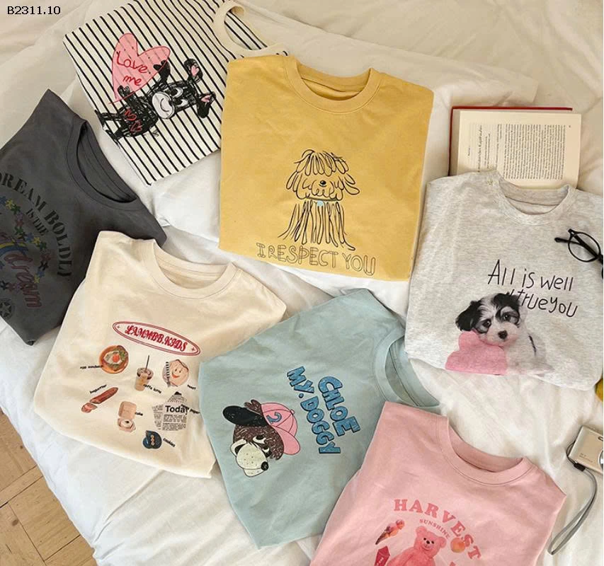 Áo thun dài tay phong cách Hàn Quốc nhà AMBB -giá sỉ  size 90-150 : 116k size 160 : 130k size 170 : 139k