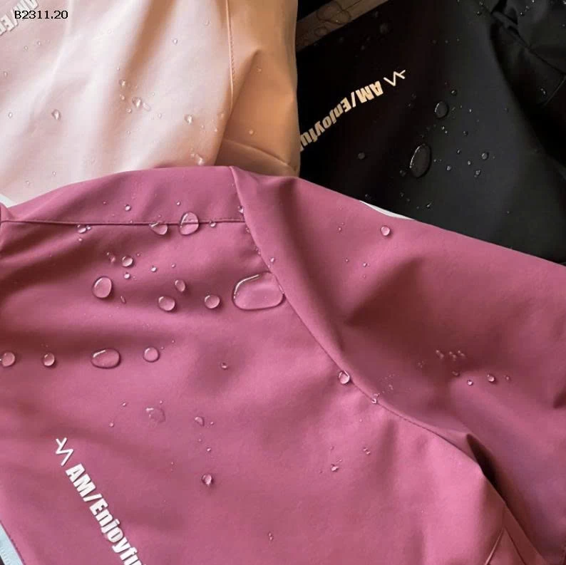 Áo khoác gió trần bông chống thấm cao cấp nhà AMBB -Giá sỉ Sz 90-150: 410k