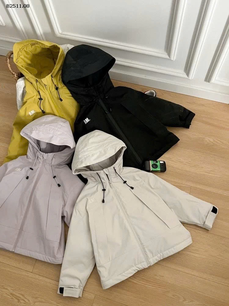 Áo khoác gió/áo khoác Elmo Baby Kids Hardcore chống lạnh NHÀ AMBB - Giá sỉ  sz 90-150: 355k  sz 160:  380k  sz 170 : 415k