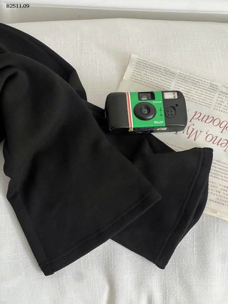 Quần ống loe cotton dày dặn ấm áp phong cách Hàn Quốc NHÀ AMBB- Giá sỉ  sz 90-150: 170k  sz 160:  187k  sz 170 : 205k