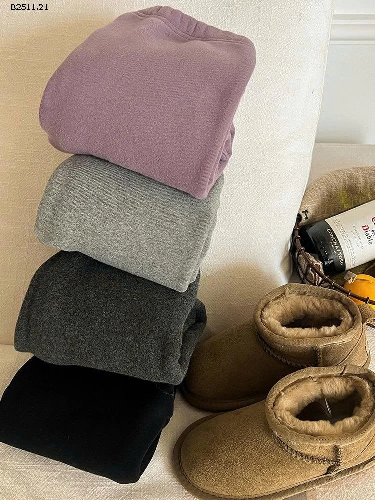 Quần nỉ mùa đông Lót lông cừu NHÀ AMBB - Giá sỉ  sz 90-150: 110k  sz 160:  119k  sz 170 : 130k