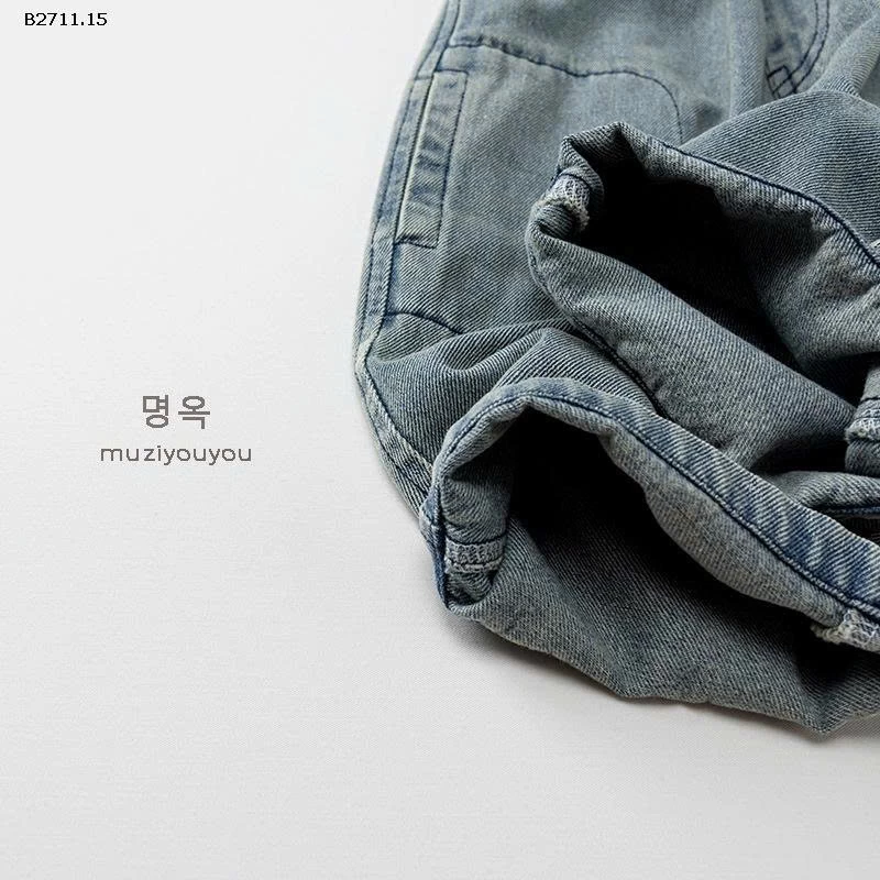 QUẦN JEANS TÚI HỘP MUZİYOUYOU- sỉ 190k