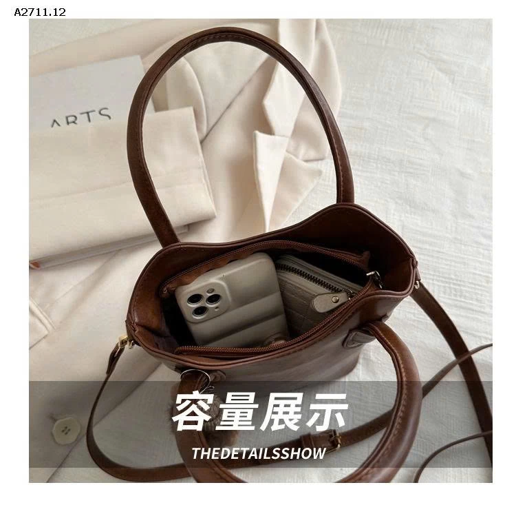 TÚI KÈM CHARM BÔNG CUTE XINH XẮN - sỉ 105k