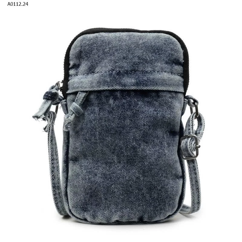 TÚI ĐEO ĐIỆN THOẠI DENIM RÁCH -sỉ 120k