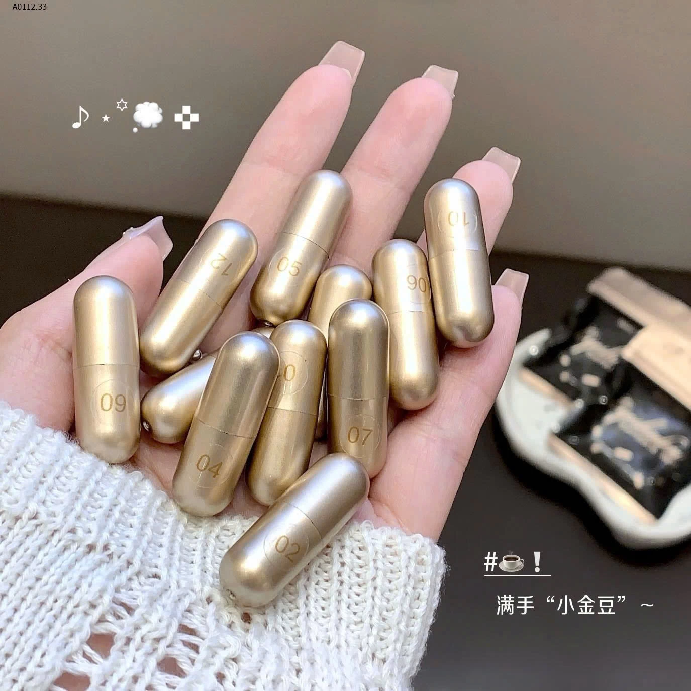 Phấn mắt nén dạng thỏi hình viên đạnsỉ 72k