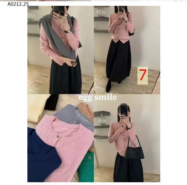ÁO LEN CARDIGAN NỮ-sỉ 145k