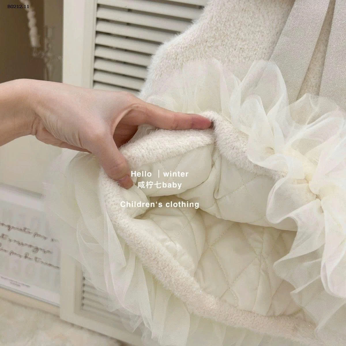 VÁY SÁT NÁCH MIX VOAN ẤM CHO BÉ-sỉ 290k