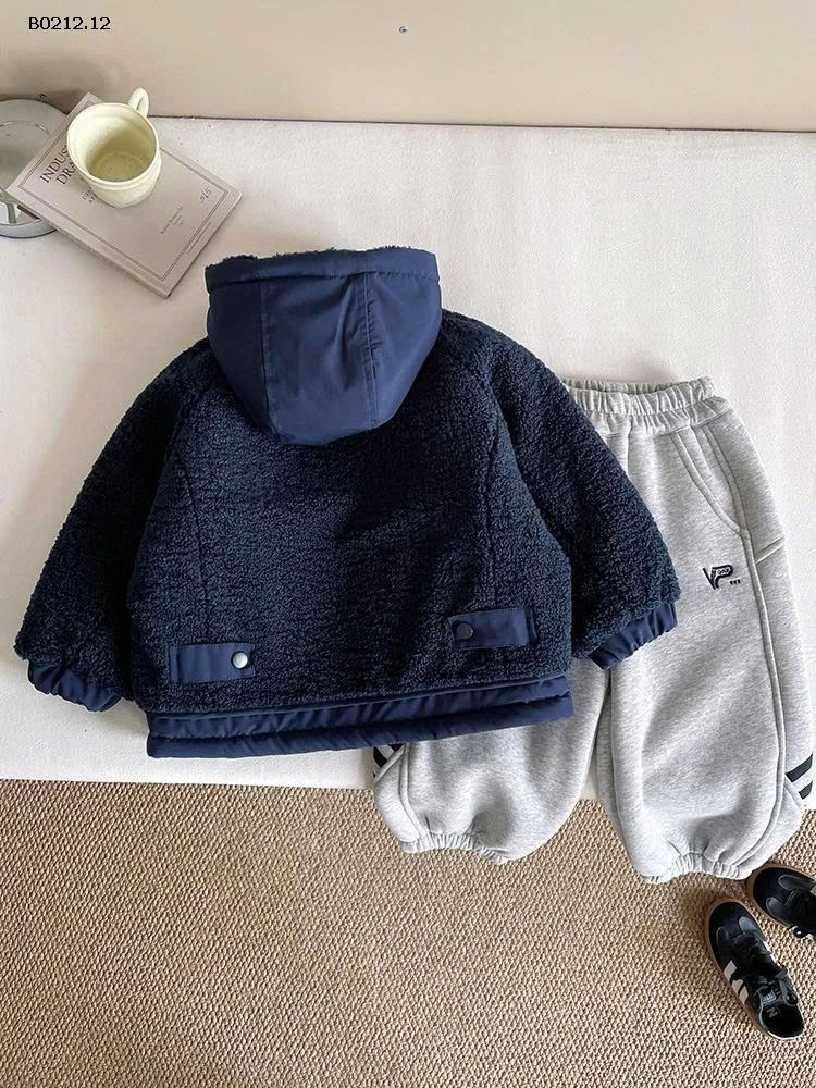 ÁO KHOÁC LÔNG CỪU CHO BÉ-sỉ 390k