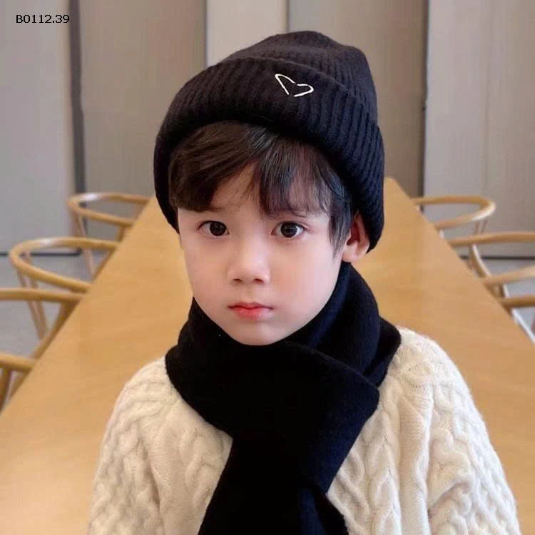 SET MŨ + KHĂN LEN CHO BÉ – 2 TRONG 1, ẤM ÁP CỰC DỄ THƯƠNG-sỉ 65k