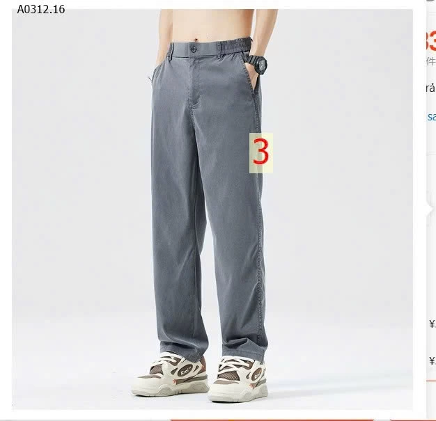 QUẦN  NAM ỐNG SUÔNG -sỉ 190k