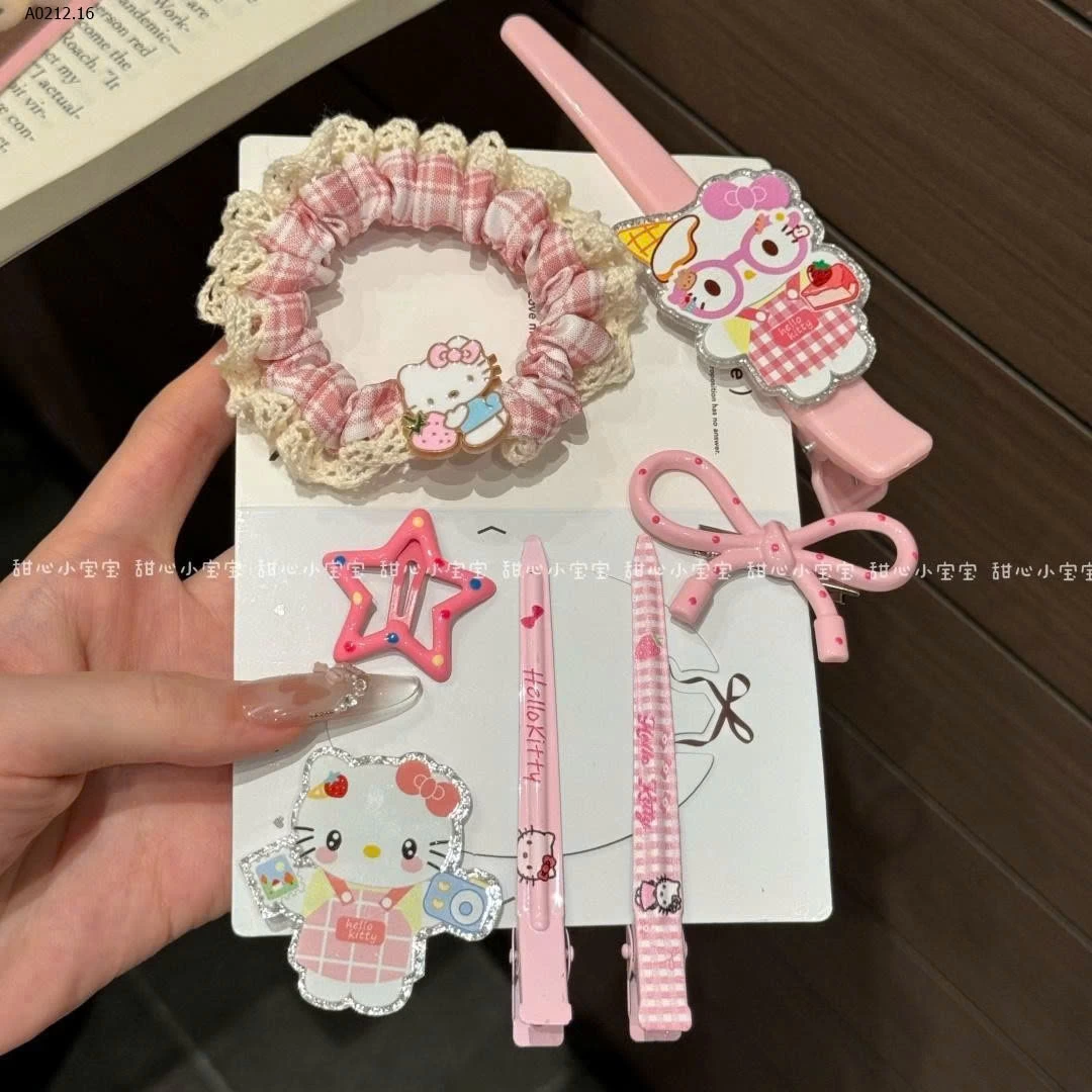 SET KẸP TÓC KITTY -sỉ 43k