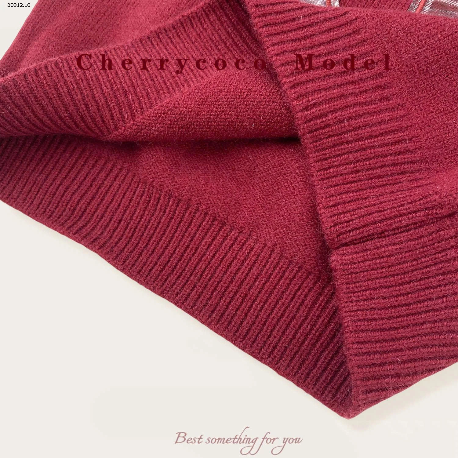 SET ÁO CỔ BÈO + GILE LEN  + CHÂN VÁY KẺ BÈO TẦNG BG -sỉ 385k