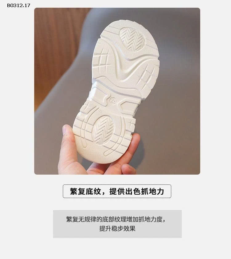 GIÀY THOÁNG KHÍ CHO BÉ-sỉ sz 22-26 : 170k            sz 27-31 : 180k           sz 32-36 : 190k 