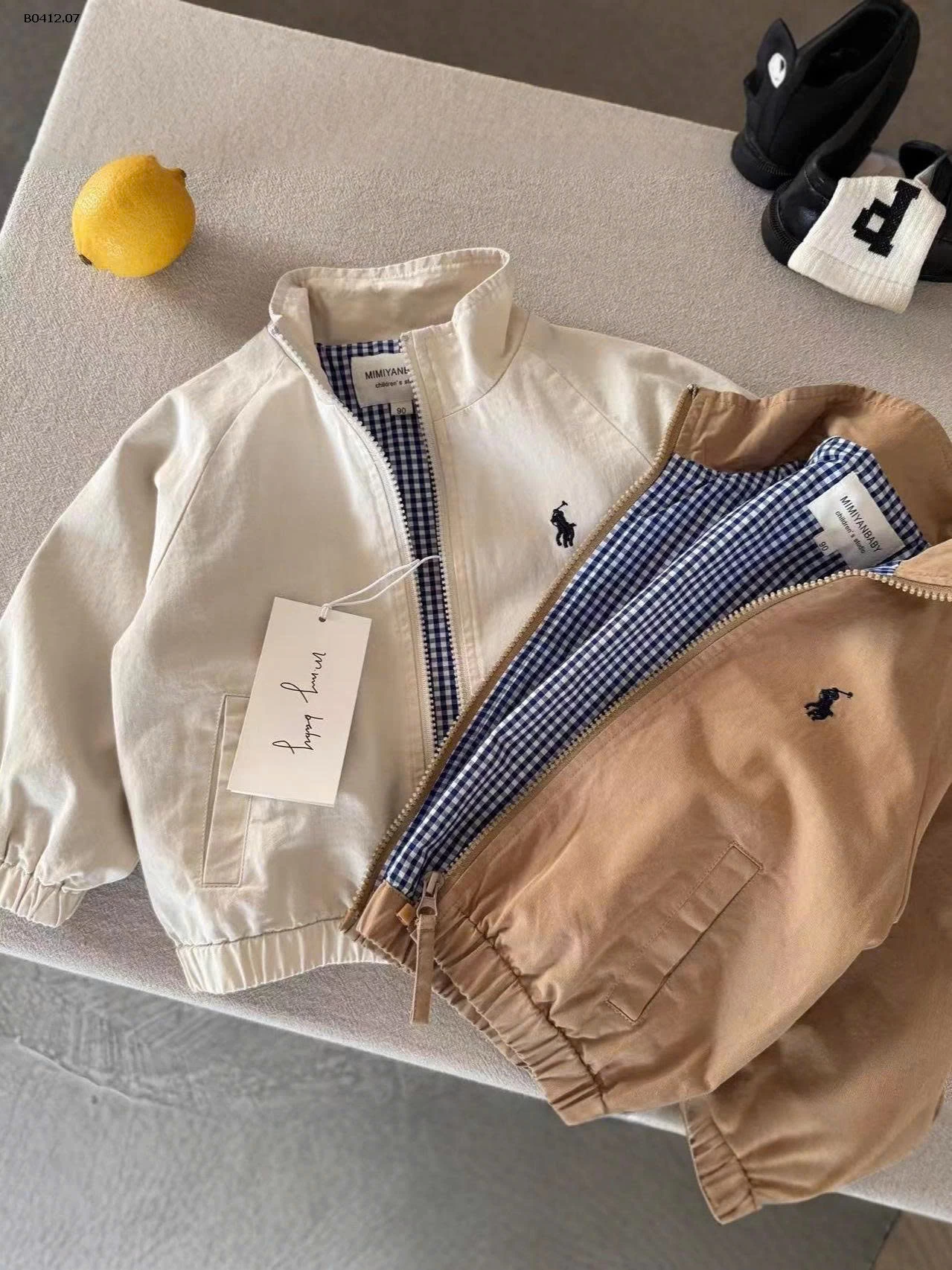 ÁO KHOÁC KAKI 2 LỚP THÊU NGỰA -sỉ 195k