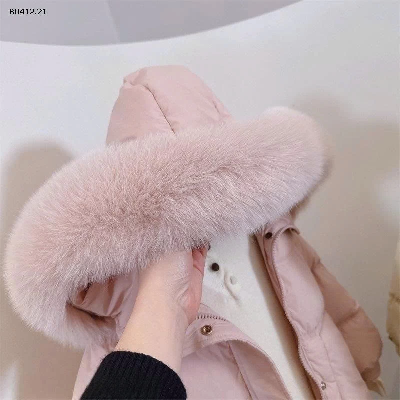 ÁO KHOÁC CỔ LÔNG CAO CẤP BG -sỉ 358k