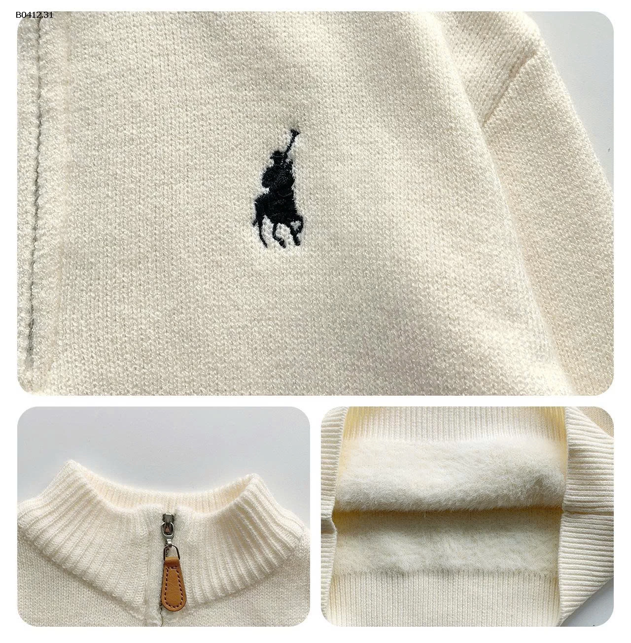 Áo len lót lông thỏ-sỉ 240k