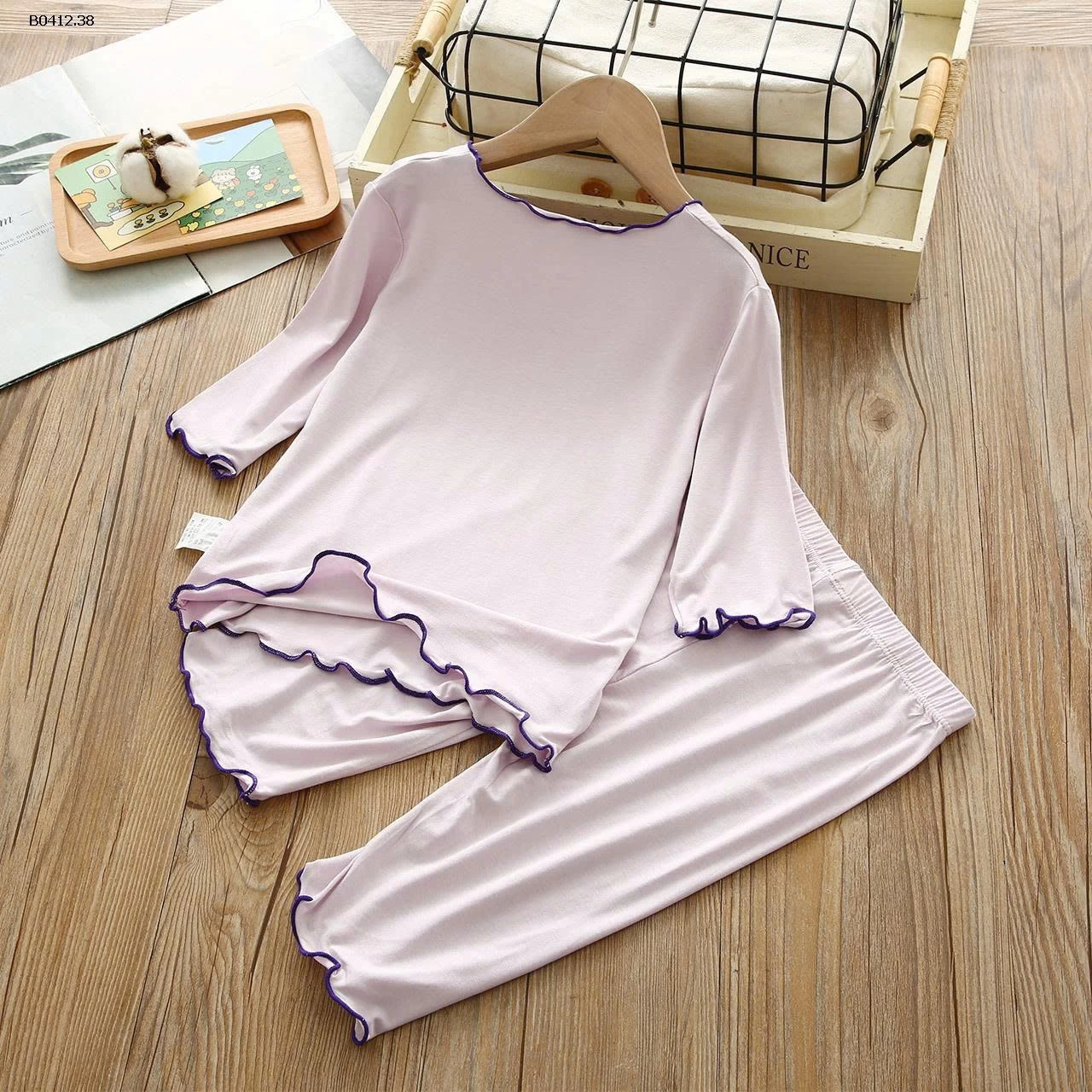 BỘ THUN DÁNG LỠ CHO BÉ-sỉ 73k