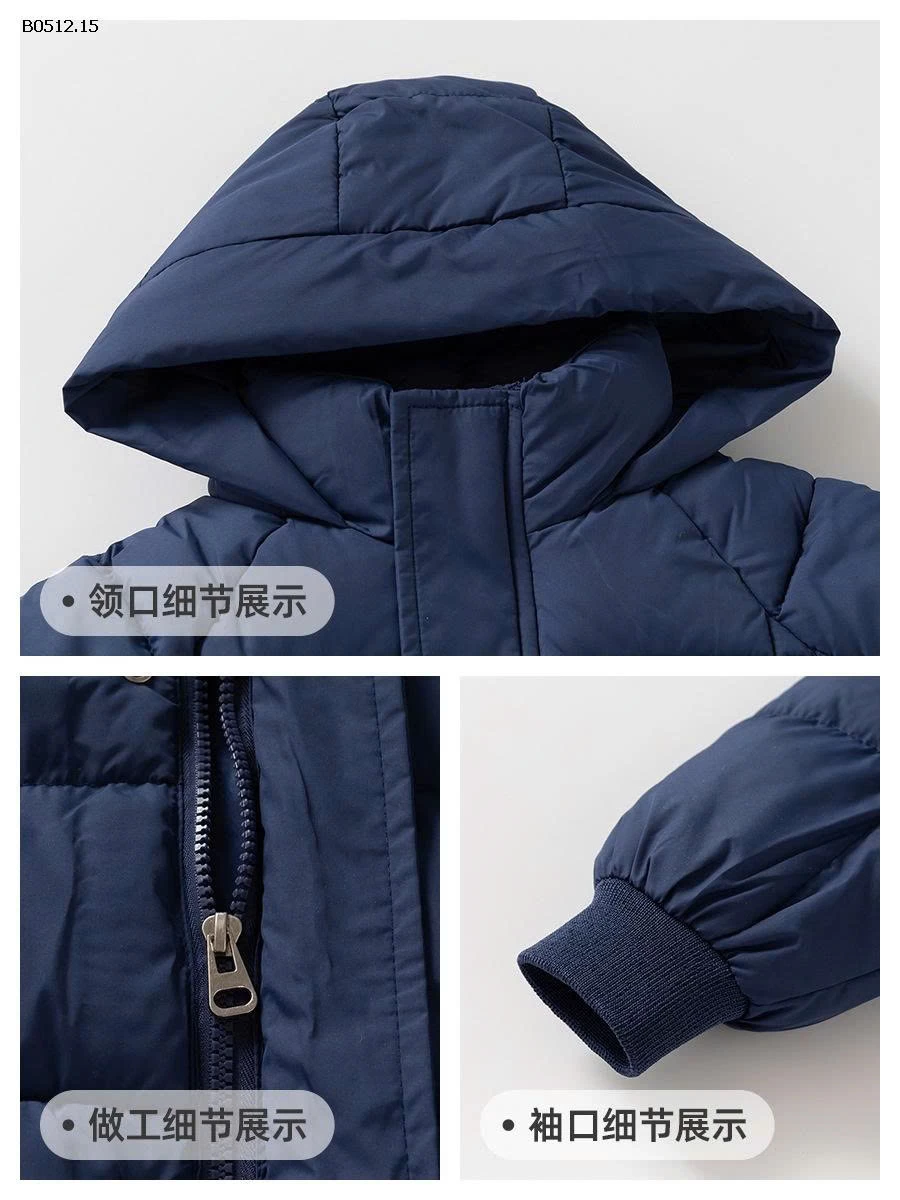 ÁO PHAO DÁNG DÀI CHO BÉ-sỉ 244k