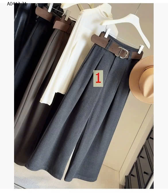 QUẦN CẠP ỐNG RỘNG NỮ-sỉ 285k