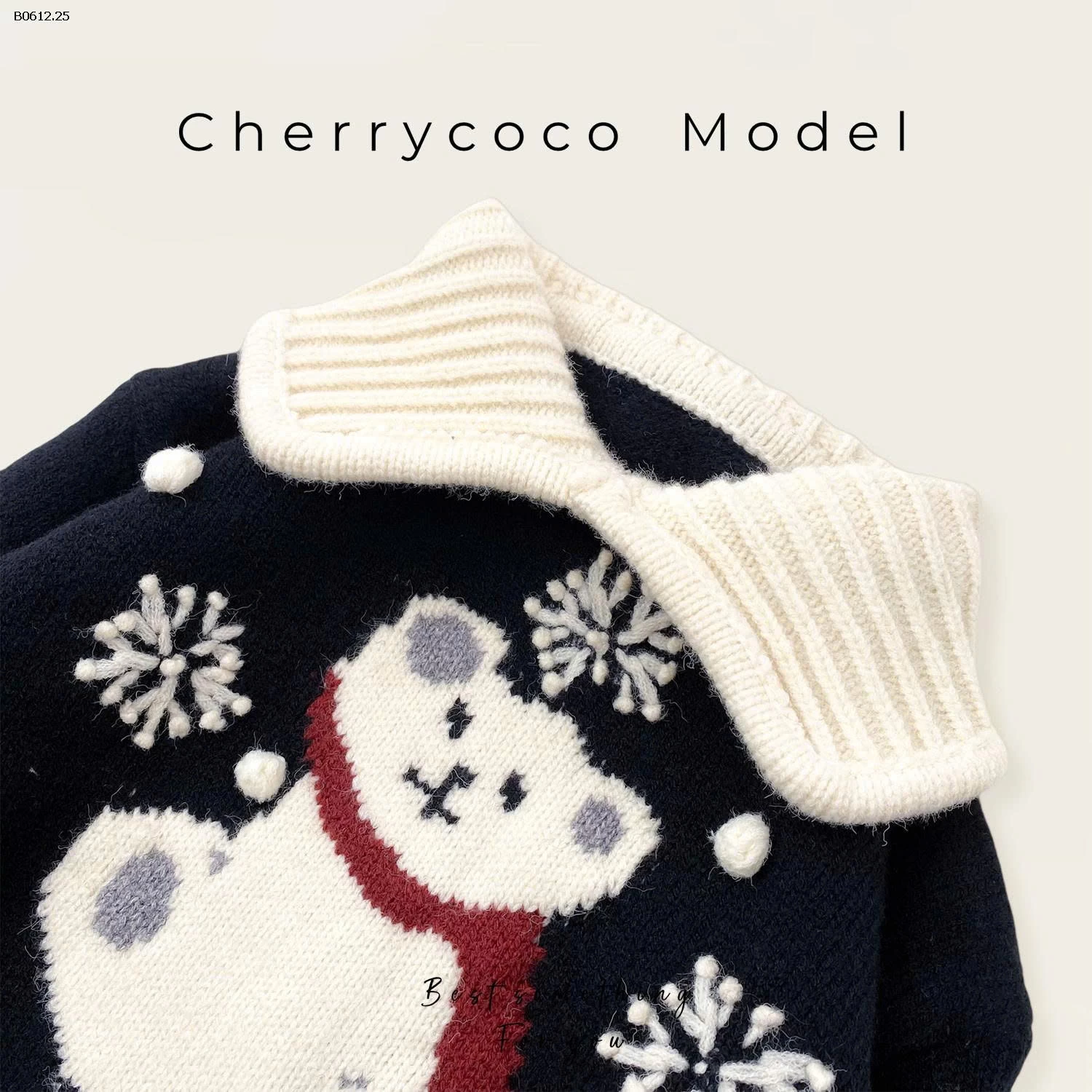 ÁO LEN GẤU CHERRYCOCO-sỉ 219k