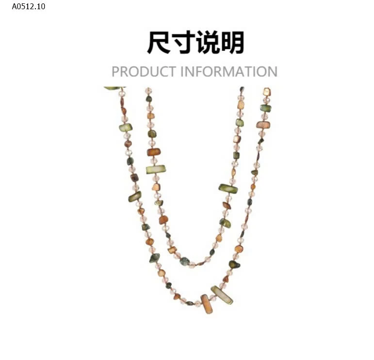 Dây đeo cổ boho xuất Mỹ-sỉ 70k