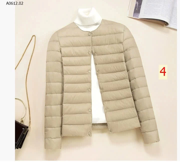 Áo khoác lông vũ  siu nhẹ QCCC -sỉ 240k