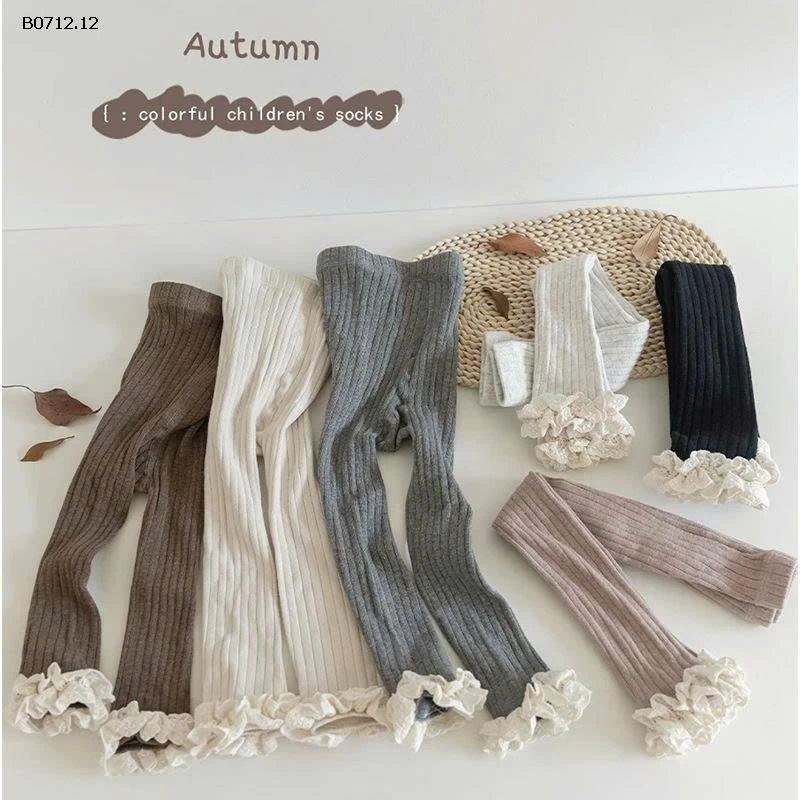 Quần legging phối chân ren bg-sỉ 76k