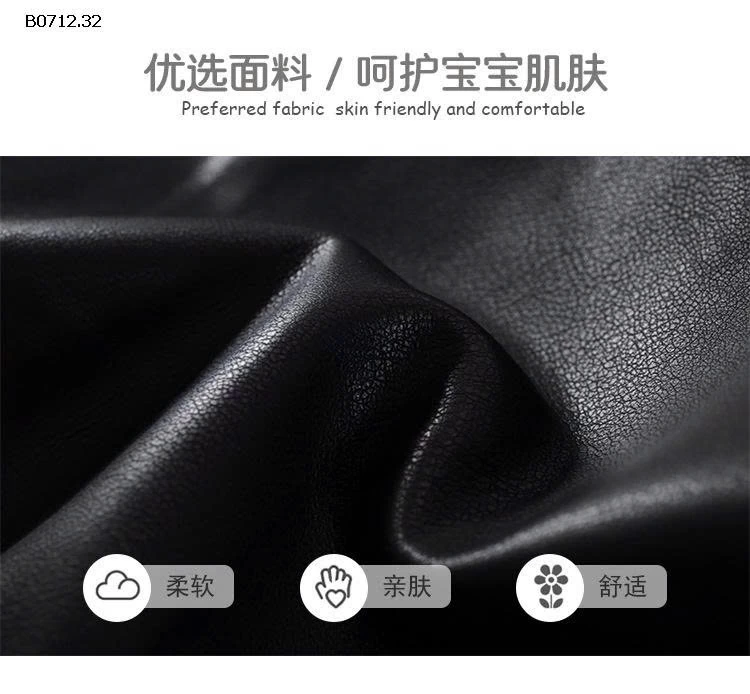 ÁO KHOÁC DA DÁNG NGẮN PREMIUM -sỉ 191k