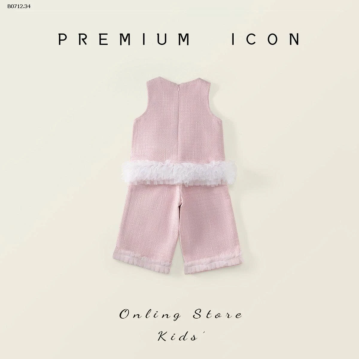 SET 3 CHI TIẾT TONE HỒNG PREMIUM-sỉ Bộ hồng : 210k           Áo trắng : 93k