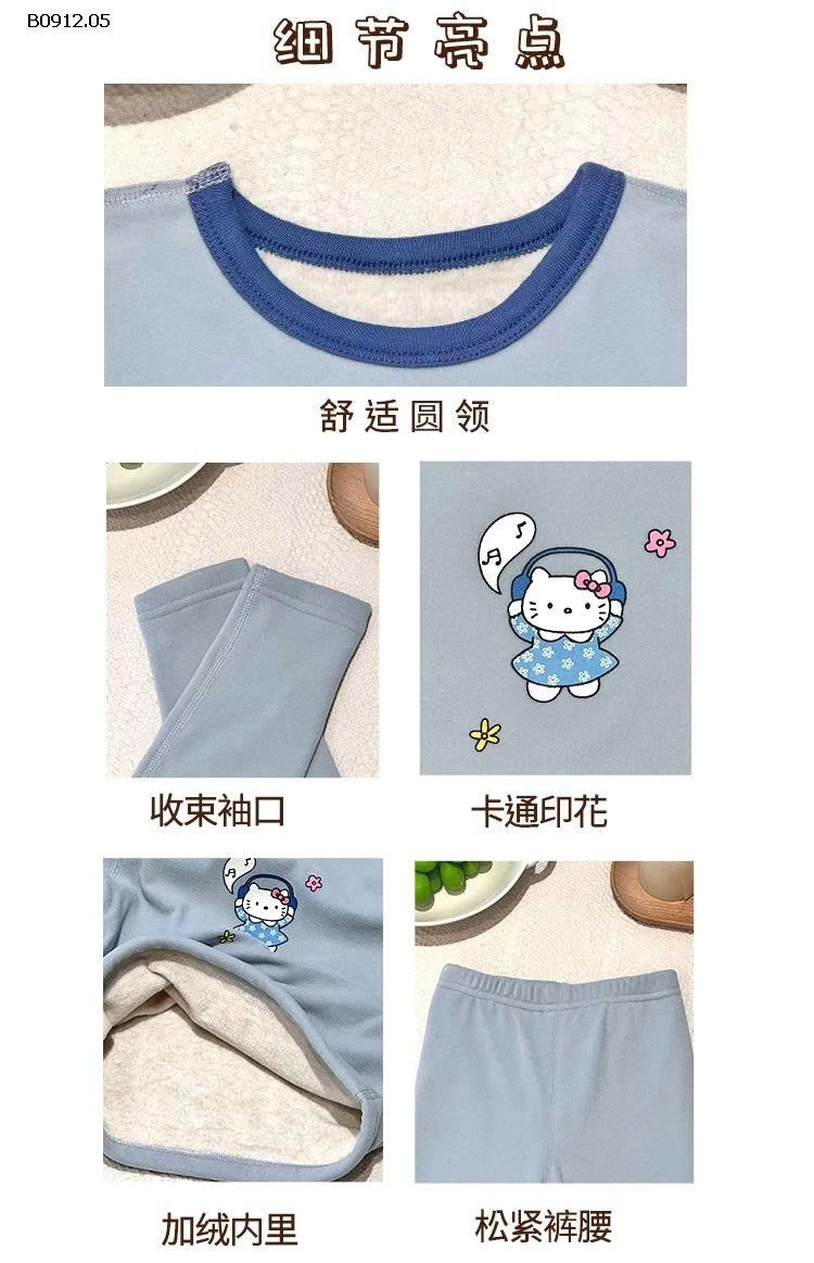 BỘ NGỦ THU ĐÔNG HỌA TIẾT LINANXI-sỉ 176k