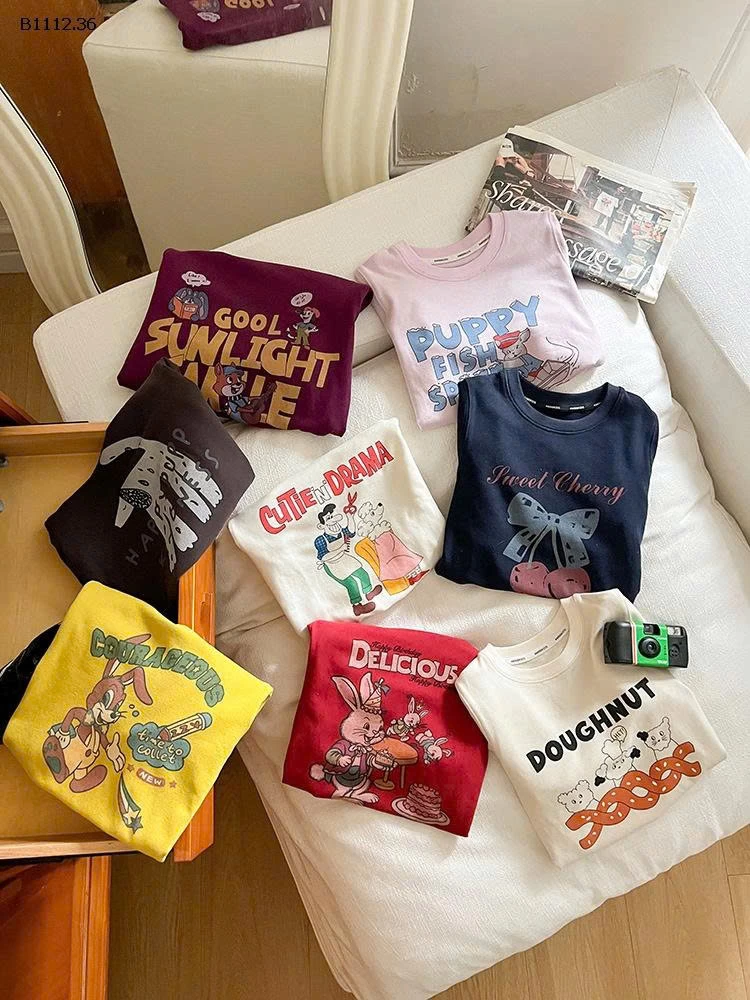 ÁO THUN DÀI TAY BG AMBB -sỉ Sz 90-150 : 125k                      160 : 135k                      170 : 145k