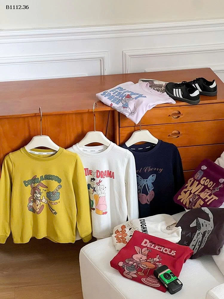 ÁO THUN DÀI TAY BG AMBB -sỉ Sz 90-150 : 125k                      160 : 135k                      170 : 145k