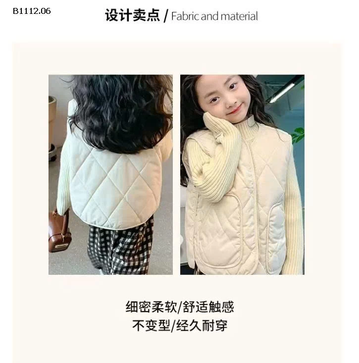 Áo gile chần bông-sỉ 120k