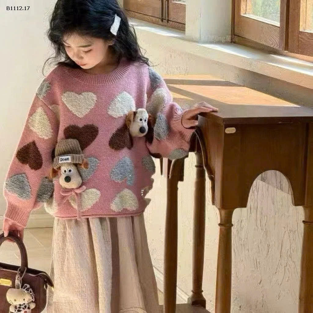 ÁO LEN TRÁI TYM CÚN-sỉ 215k