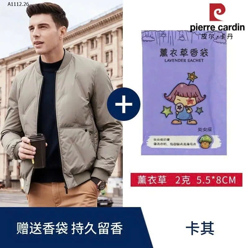 Áo khoác bóng chày lông vũ Pierre chính hãng-sỉ 540k