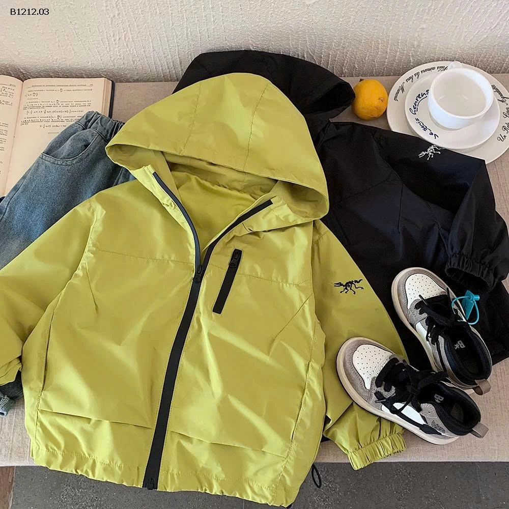 ÁO KHOÁC GIÓ  LIỀN MŨ-sỉ 220k