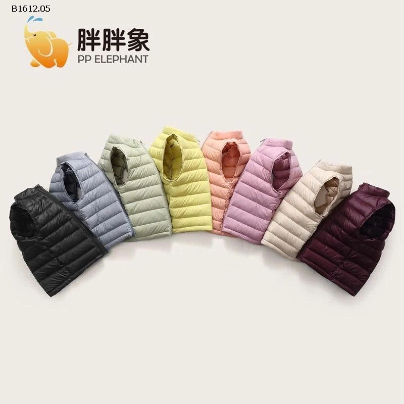 ÁO GHILE PHAO LÔNG VŨ NHÀ PP Elephant  - sỉ 160k