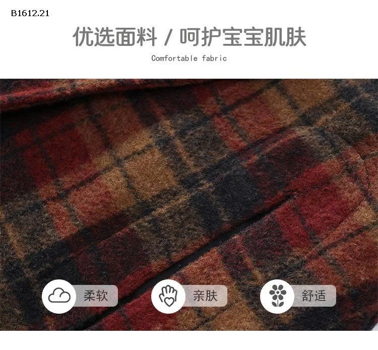 ÁO CHOÀNG DẠ CÓ MŨ BÉ GÁI- sỉ 170k