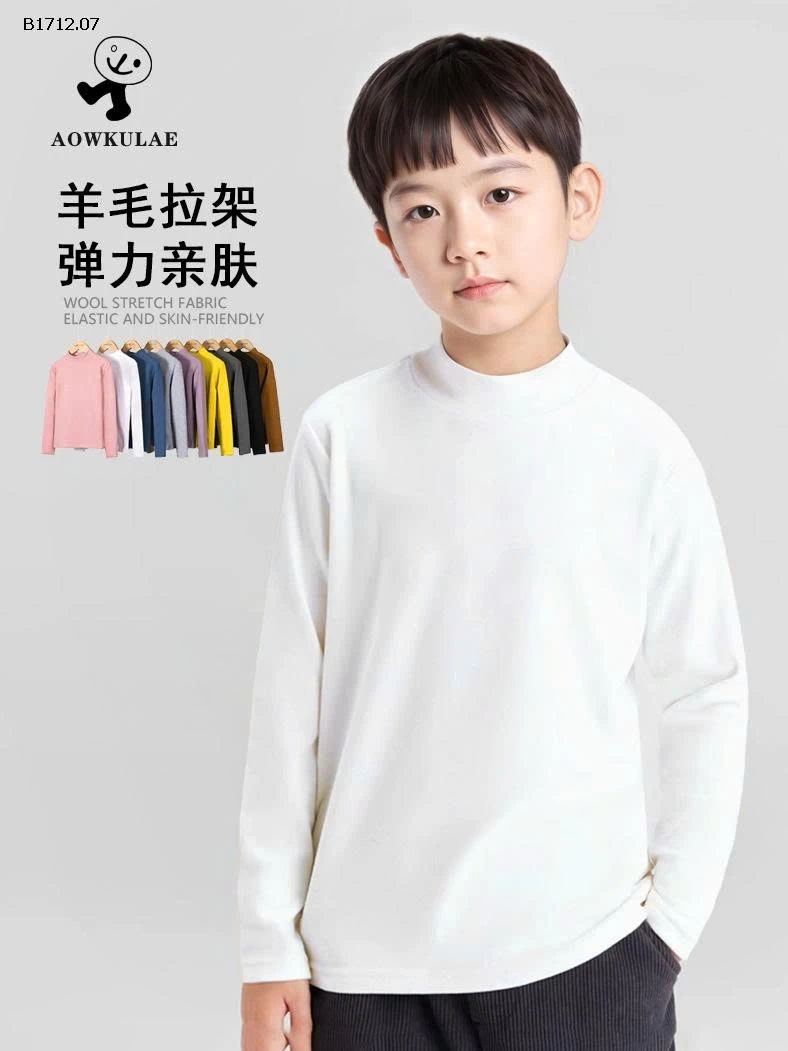 ÁO GIỮ NHIỆT CỔ TRÒN AKL- sỉ 110k