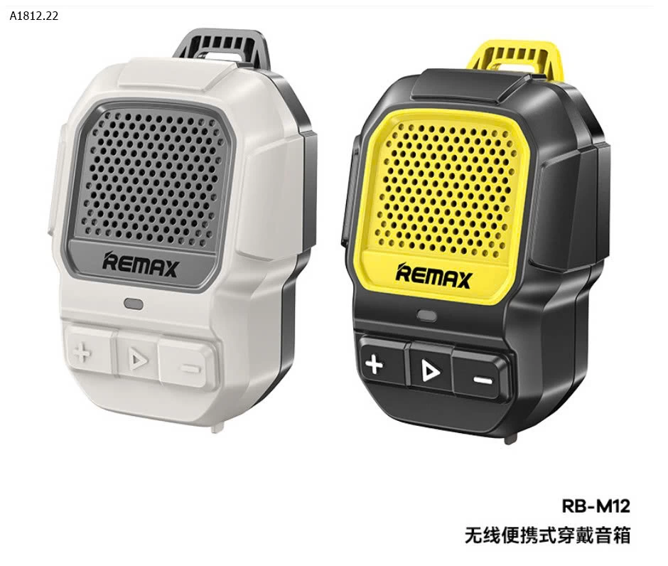 LOA MINI REMAX RB-M12 – NHỎ MÀ CÓ VÕ  - sỉ 315k