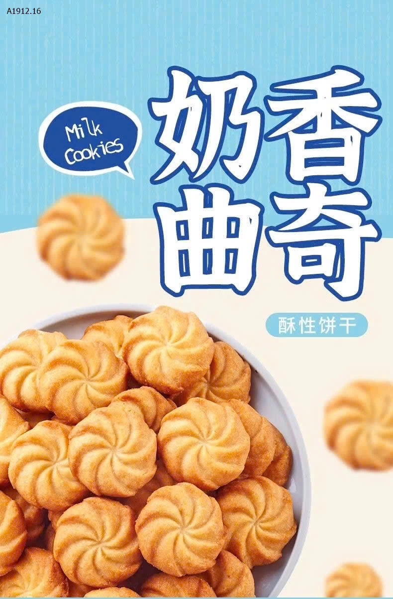 BÁNH QUY SỮA BƠ GIÒN HỘP 1KG-Giá sỉ 98k