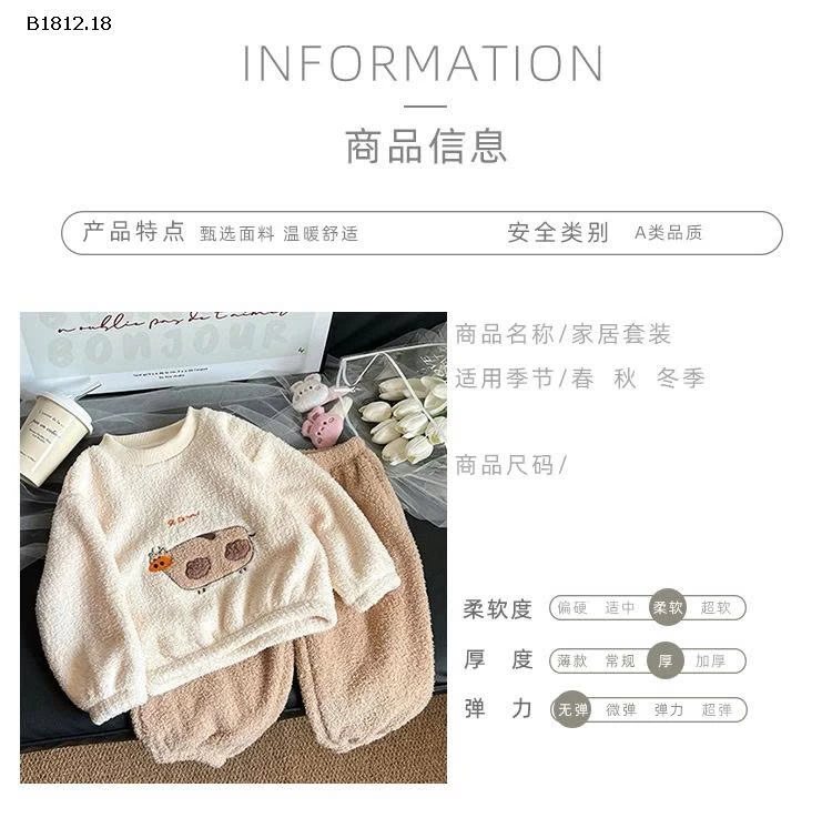 BỘ LÔNG SIÊU ẤM CHO BÉ- Giá sỉ 90-120   105k 130-160    120k