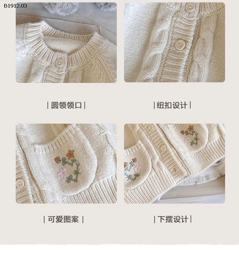 SÉT LEN HOA 3 CHI TIẾT  - Giá sỉ áo khoác len: 173k  sơ mi hoa: 135k  quần: 143k