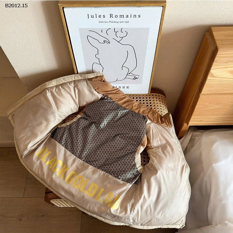  Áo gile phao phối màu siêu ấm - sỉ 150k