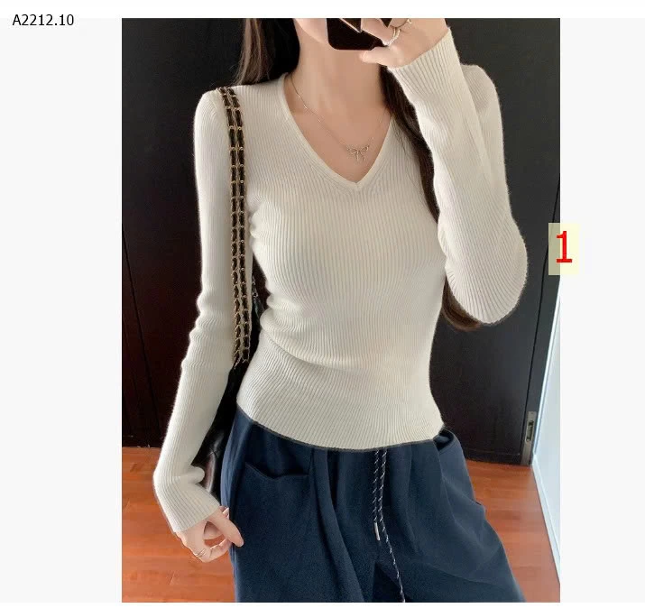 Aó len cổ tim MOSES QUEEN -Giá sỉ 135k