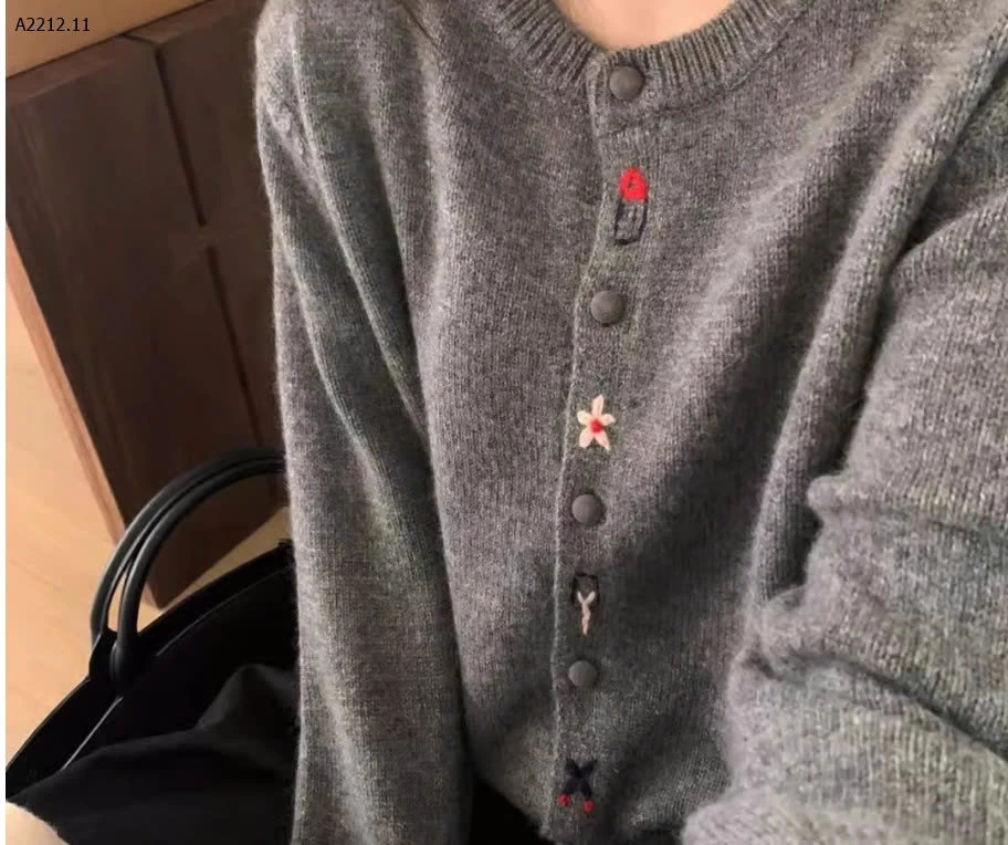 ÁO LEN CÚC THÊU- sỉ 158k